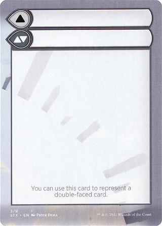 Double-Faced Substitute Card image