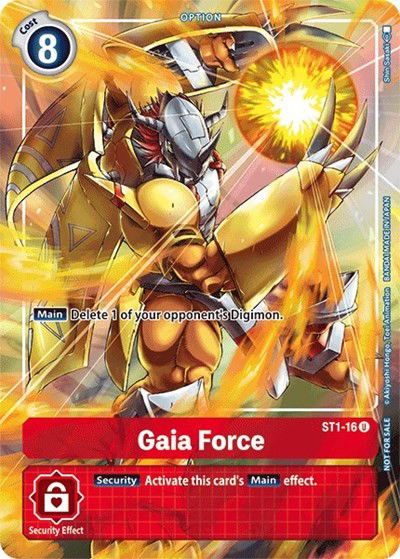 Gaia Force - ST1-16 Crop image Wallpaper