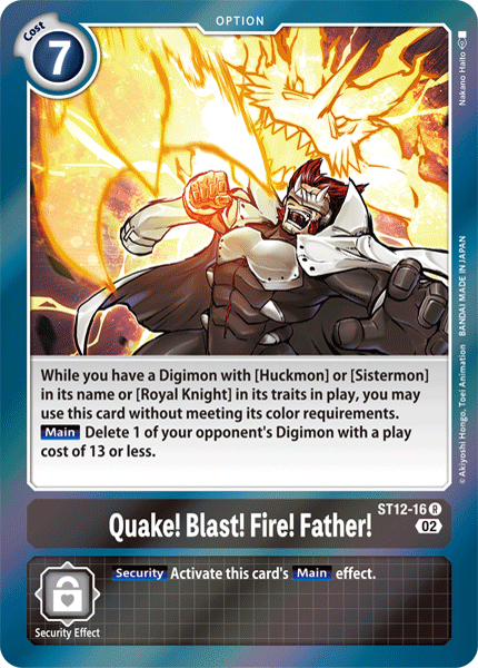 Quake! Blast! Fire! Father! ST12-16 Full hd image