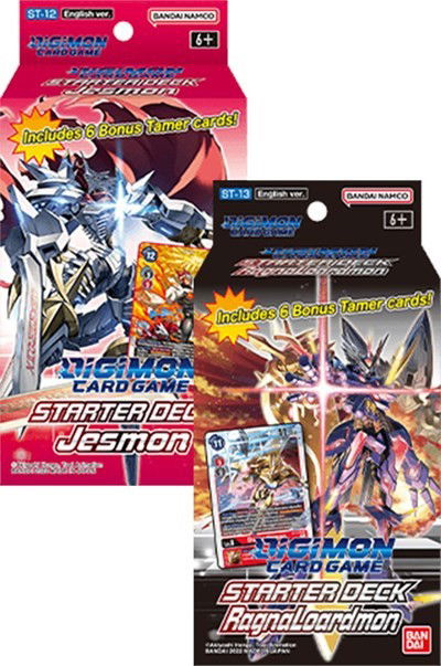 Jesmon and Ragnaloardmon Starter Decks [Set of 2] Crop image Wallpaper