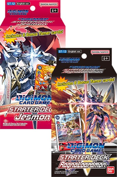 Jesmon and Ragnaloardmon Starter Decks [Set of 2] Full hd image