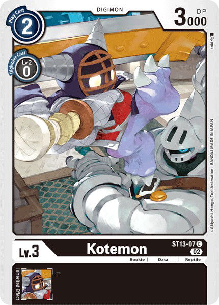 Kotemon ST13-07 Crop image Wallpaper