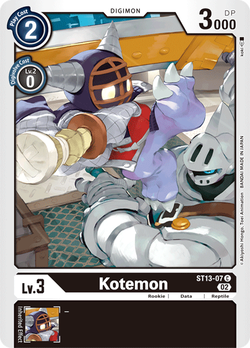 Kotemon ST13-07 image