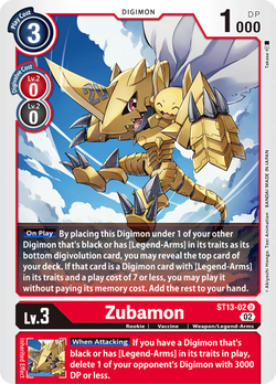 Zubamon ST13-02