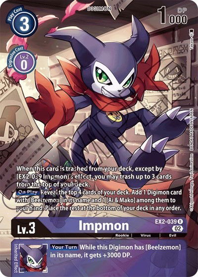 Impmon - EX2-039 Crop image Wallpaper