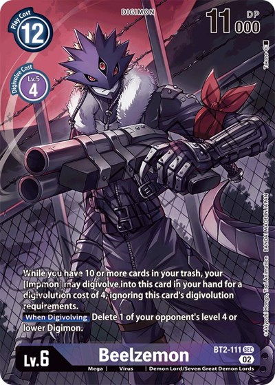 Beelzemon - BT2-111 image