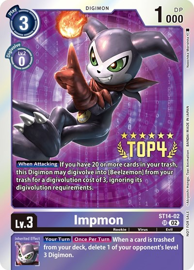 Impmon - BT19-067 Full hd image