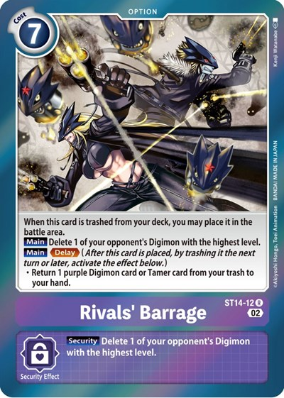 Rivals' Barrage Full hd image