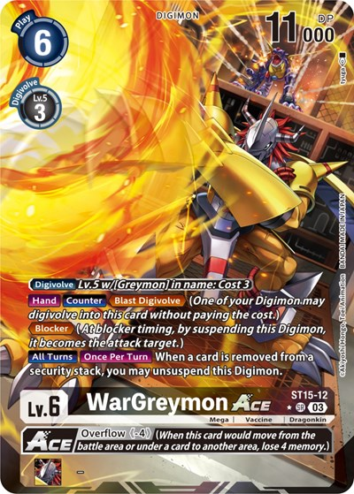 WarGreymon ACE Full hd image