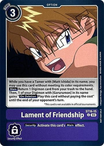 Lament of Friendship Crop image Wallpaper