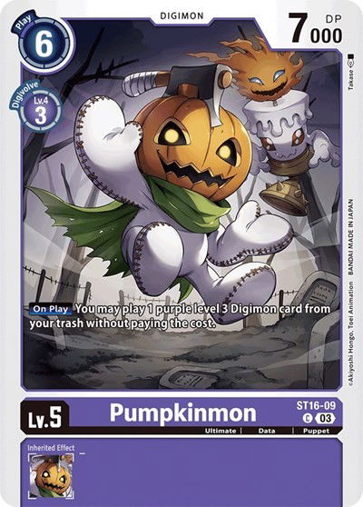 Pumpkinmon Crop image Wallpaper