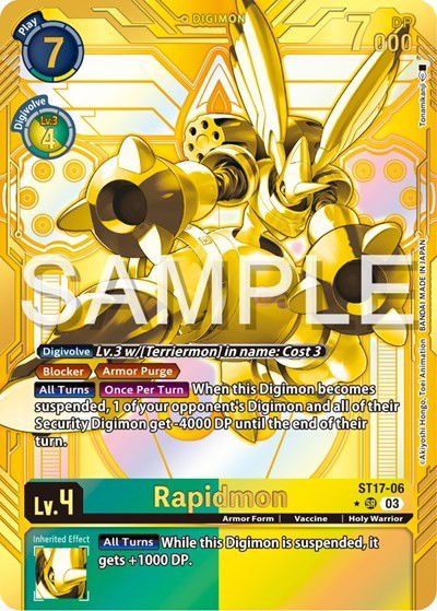 Rapidmon - ST17-06 Crop image Wallpaper