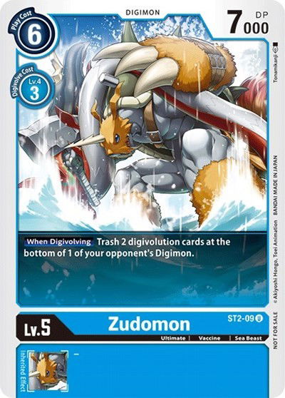 Zudomon - ST2-09 Crop image Wallpaper