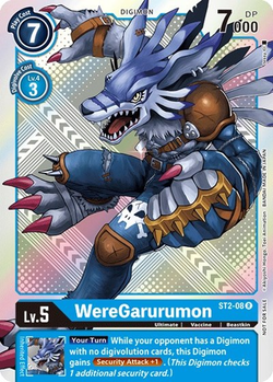 WereGarurumon - ST2-08 image