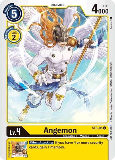 Angemon - ST3-05 Crop image Wallpaper