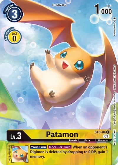 Patamon - ST3-04 Crop image Wallpaper