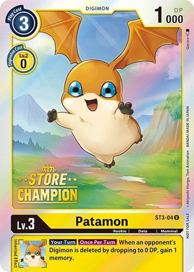 Patamon - ST3-04 Crop image Wallpaper