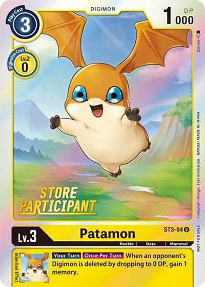 Patamon - ST3-04 Crop image Wallpaper