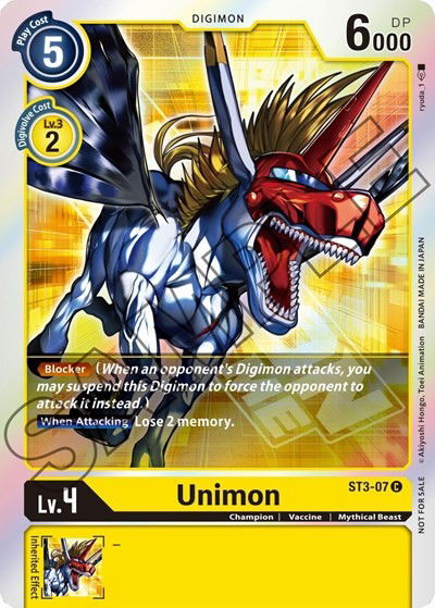 Unimon - ST3-07 Crop image Wallpaper