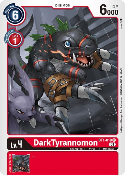 DarkTyrannomon - BT1-019 Full hd image