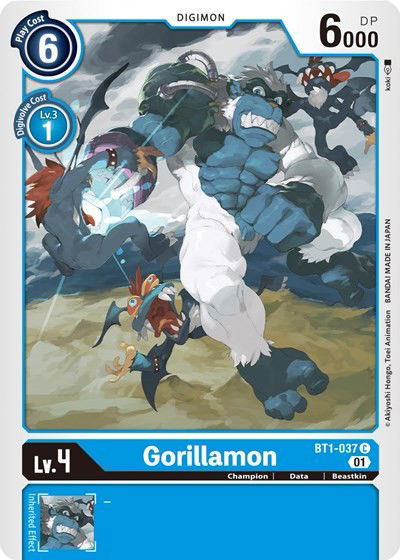 Gorillamon - BT1-037 Crop image Wallpaper