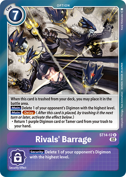 Rivals' Barrage ST14-12 Full hd image