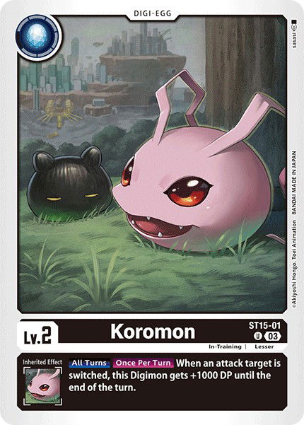 Koromon ST15-01 Crop image Wallpaper