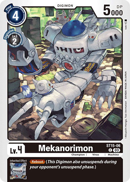 Mekanorimon ST15-06 Crop image Wallpaper