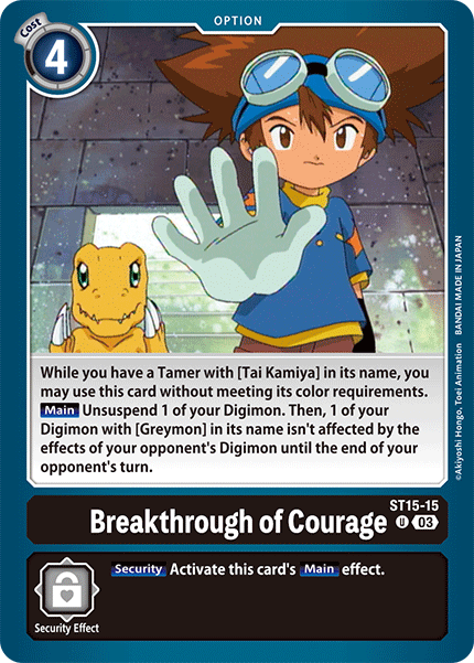 Breakthrough of Courage ST15-15 Full hd image