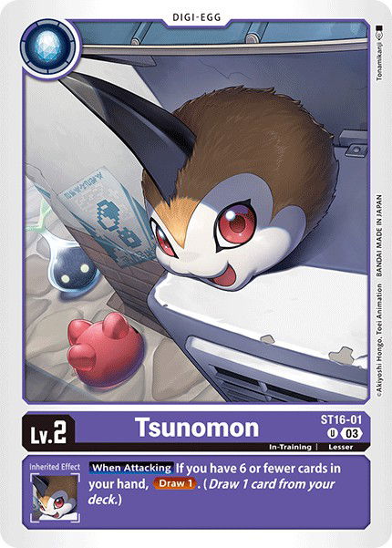 Tsunomon ST16-01 Crop image Wallpaper