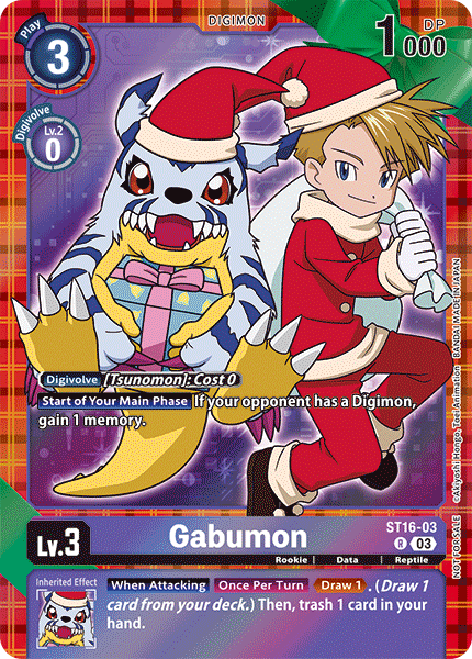 Gabumon ST16-03 Full hd image