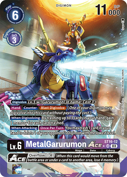 MetalGarurumon Ace ST16-12 Full hd image