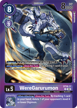 WereGarurumon ST16-11 image