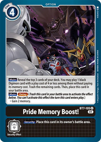 Pride Memory Boost！ BT7-105 Crop image Wallpaper