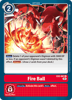 Bola de Fogo EX2-067 image