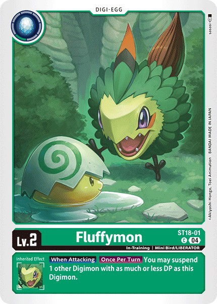 Fluffymon ST18-01 Crop image Wallpaper