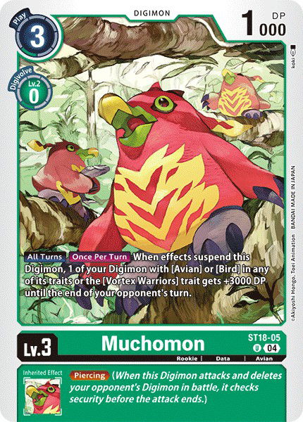 Muchomon ST18-05 Crop image Wallpaper