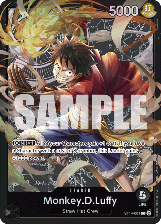 Monkey.D.Luffy ST14-001 Full hd image