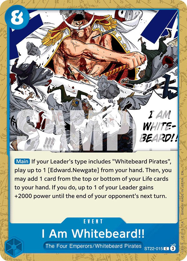 I Am Whitebeard!! ST22-015 Crop image Wallpaper