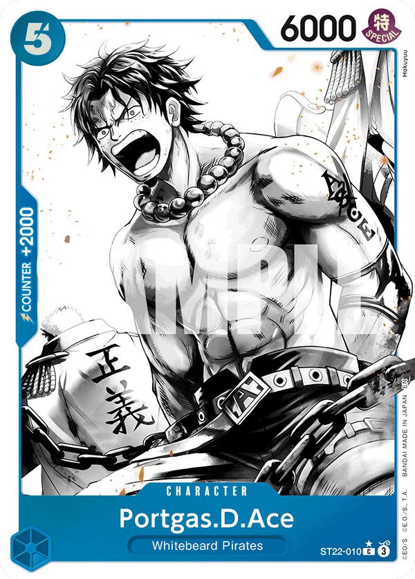 Portgas.D.Ace ST22-010 Crop image Wallpaper