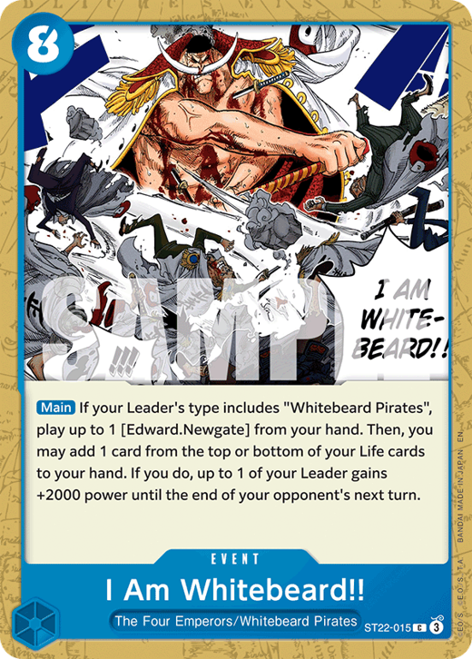 I Am Whitebeard!! ST22-015 image