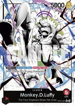 サンジ P-095 // Monkey.D.Luffy ST21-001 image