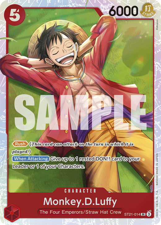 Monkey.D.Luffy ST21-014 image