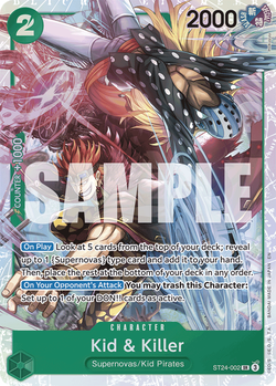 Kid & Killer ST24-002