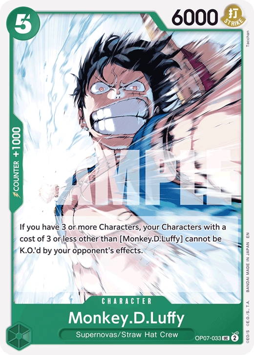 Monkey.D.Luffy OP07-033 image
