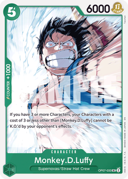 Monkey.D.Luffy OP07-033