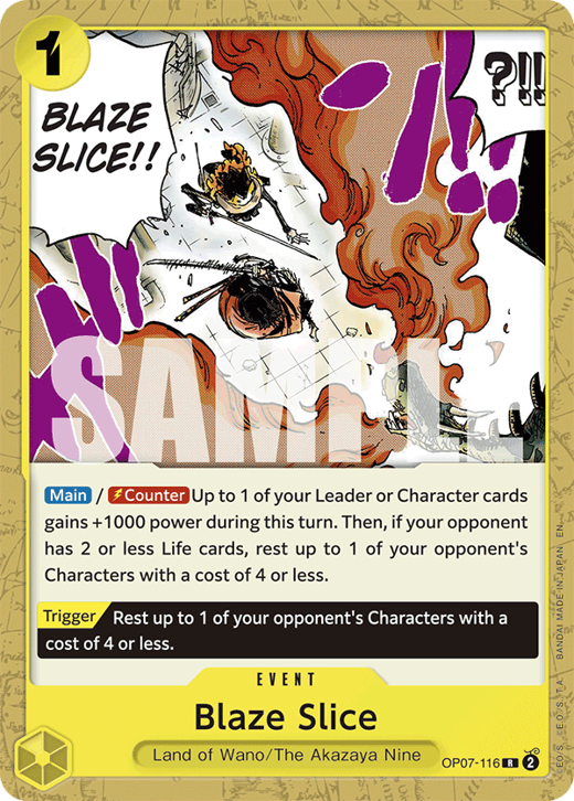 Blaze Slice OP07-116 image
