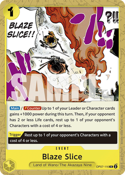 Blaze Slice OP07-116 image