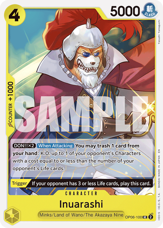 Inuarashi OP06-100 image