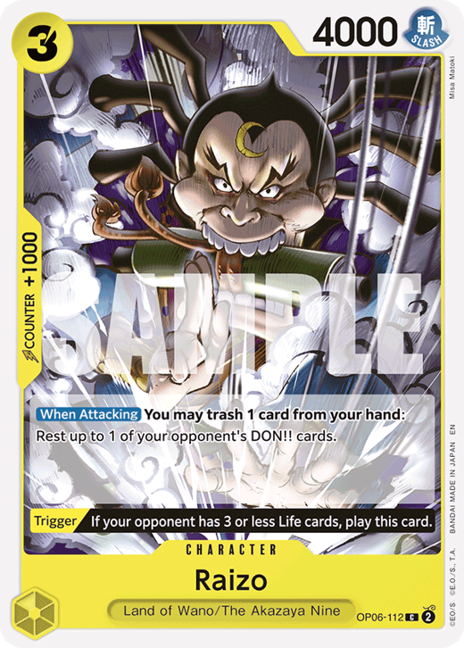 Raizo OP06-112 Full hd image